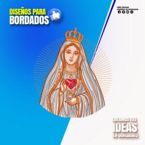 Virgen con Corazón Radiante