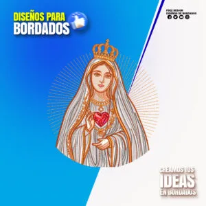 Virgen con Corazón Radiante