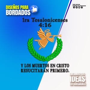 Ángel Trompetero con Texto Bíblico
