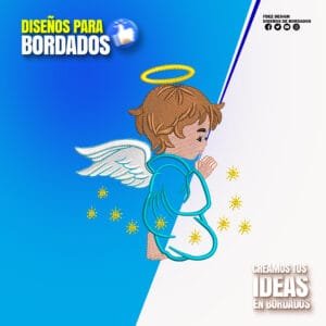 Ángel Infantil en Oración