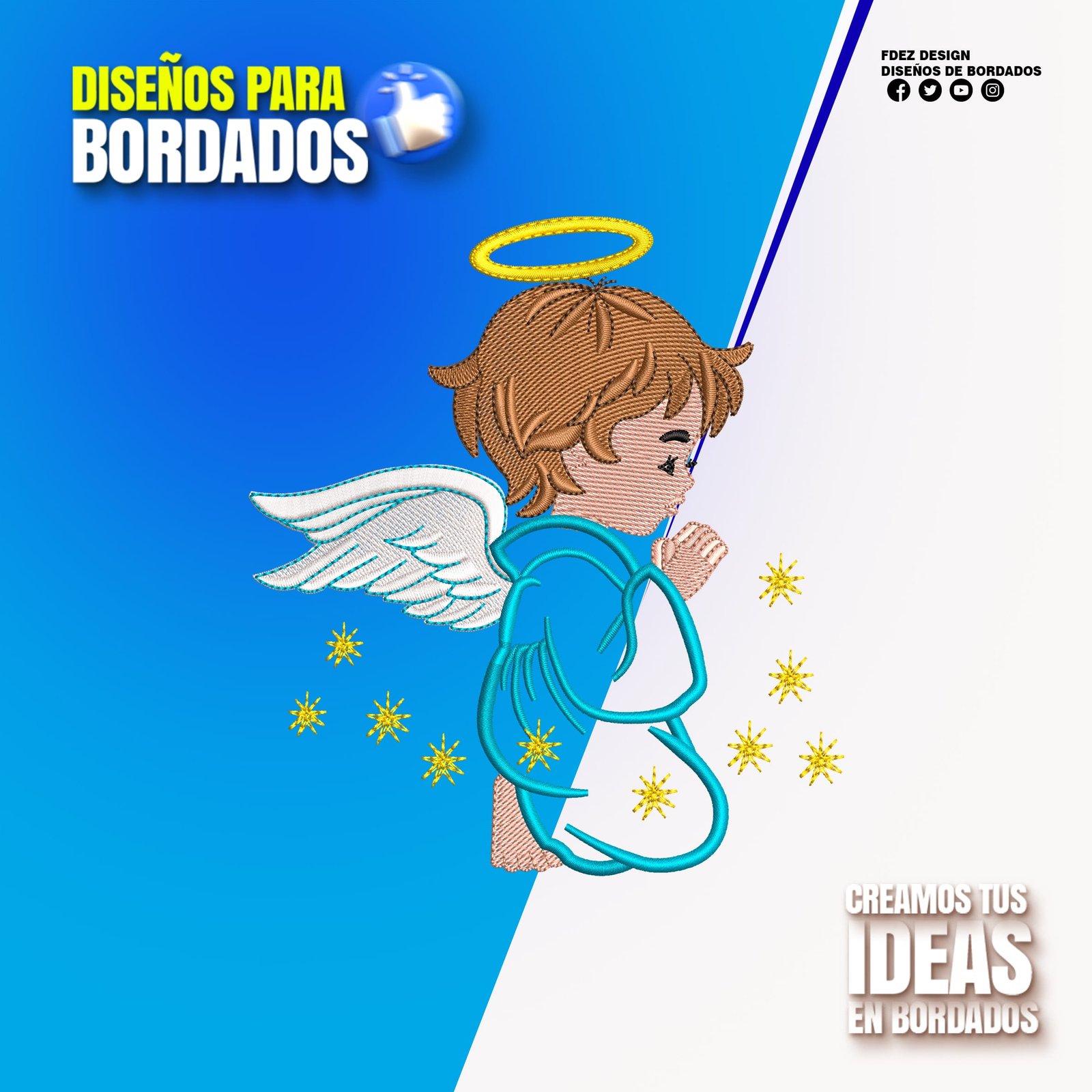 Ángel Infantil en Oración