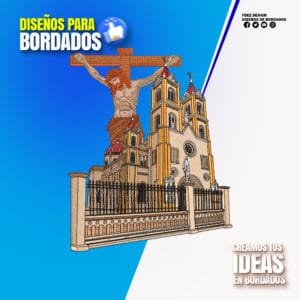 Iglesia con Cristo Crucificado