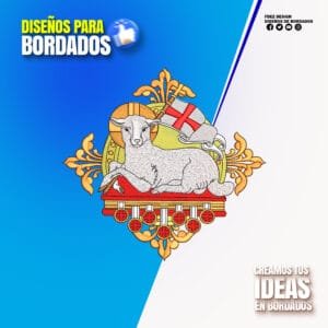Cordero Pascual Estandarte Clásico