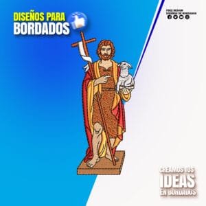 San Juan Bautista de Pie con Cordero