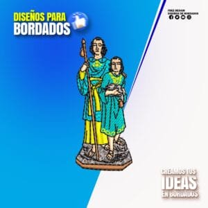 San Rafael Arcángel y Tobías Túnica Turquesa